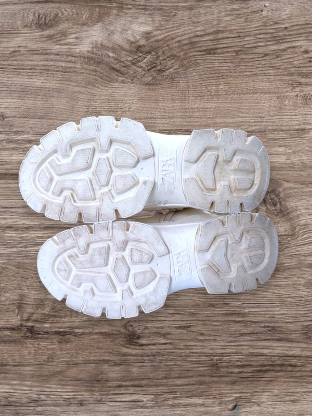 Zara Girls Bratz Platform High Top Sneakers White Pink Chunky Boots EU 36 US 4 - Picture 8 of 11